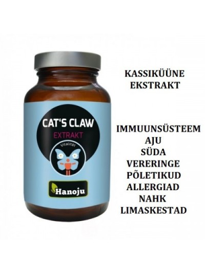 KASSIKÜÜS - CAT'S CLAW - IMMUUNSÜSTEEM TUGEVAKS 100 kapslit