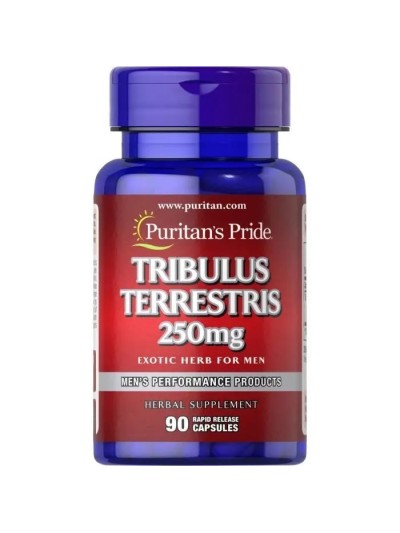 TRIBULUS TERRESTRIS (KURADISARV) - TESTOSTEROON, ENERGIA, JÕUD, LIBIIDO. KA NAISTELE! 90 kapslit