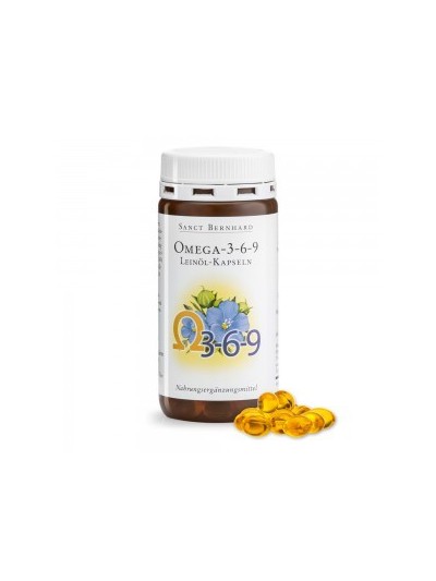 OMEGA 3-6-9 KAPSLID – organismile õiges vahekorras. 60 kapslit