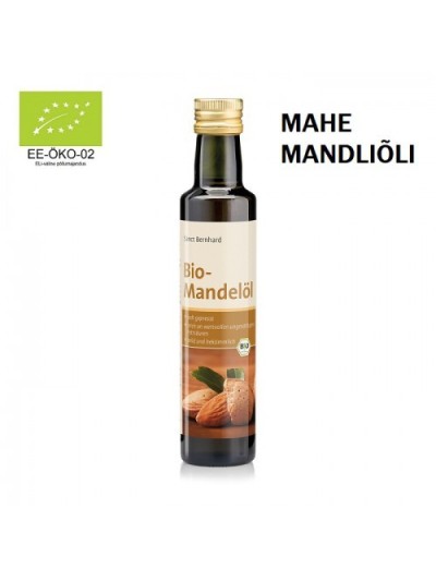 MANDLIÕLI (ÖKO) MAHETOODE, KÜLMPRESS 250 ML