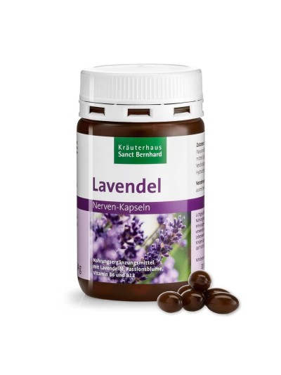 LAVENDEL - HEA LOODUSLIK RAHUSTAJA  120 KAPSLIT