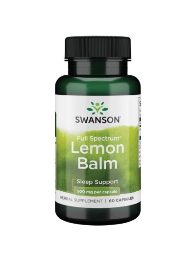 LEMON BALM 100 CAPSULES 350 mg