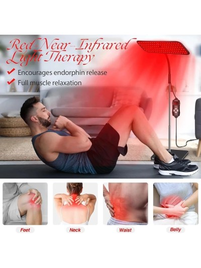 RED LIGHT THERAPY DEVICE LED126 WITH TRIPOD