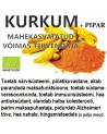 KURKUM + MUST PIPAR MAHETOODE (ÖKO) - KUNI 2000 KORDA VÕIMSAM 120 kapslit