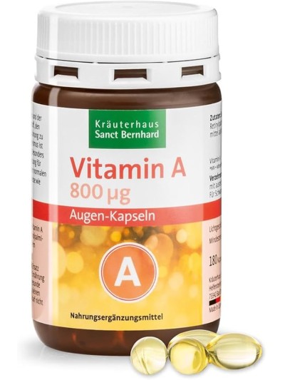 A VITAMIIN - HEA NAHALE, SILMADELE, IMMUUNSUSELE 180 kapslit