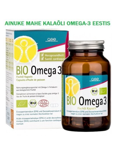 AINUKE MAHE (ÖKO) OMEGA-3 KALAÕLI EESTIS 90 kapslit