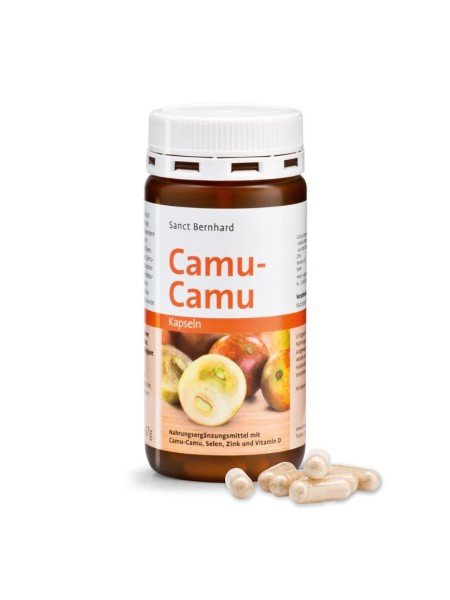 CAMU CAMU - PARIM LOODUSLIKU C-VITAMIINI ALLIKAS 120 kapslit